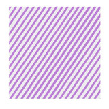 100sheets / Pack Striped Baking Greaseproof Paper Food Placemat Paper, size: 30x30cm(Purple)