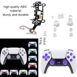 For PS5 Controller LED Light Button Kit DIY Light Panel Board Luminated D-Pad Set B