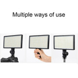 1008 LEDs Stepless Adjustment Live Fill Light Reversible Photography Soft Light, EU Plug(14 inch)