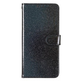For Ulefone Note 14 Glitter Powder Flip Leather Phone Case(Black)