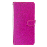 For Ulefone Note 14 Glitter Powder Flip Leather Phone Case(Rose Red)