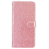 For Ulefone Note 14 Glitter Powder Flip Leather Phone Case(Rose Gold)