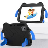 For Xiaomi Redmi Pad SE 11 2023 Ice Baby EVA Shockproof Hard PC Tablet Case(Black+Blue)