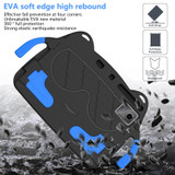 For Xiaomi Redmi Pad SE 11 2023 Ice Baby EVA Shockproof Hard PC Tablet Case(Black+Blue)