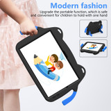 For Xiaomi Redmi Pad SE 11 2023 Ice Baby EVA Shockproof Hard PC Tablet Case(Black+Blue)