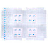 10pcs/set 43cmx30cm Textbook Self-Adhesive Transparent Waterproof Book Cover