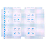 10pcs/set 34cmx25cm Textbook Self-Adhesive Transparent Waterproof Book Cover