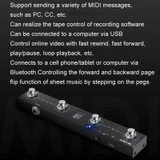 M-VAVE MIDI Bluetooth Controller MIDI Pedal Page Turner Multifunctional Musical Instrument Accessories