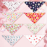 Cute Pet Triangle Towel Bib Cartoon Cats And Dogs Drool Towel Scarf, Style: 06