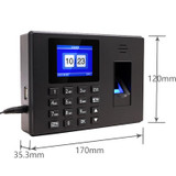 Fingerprint Recognition Voice Broadcast Intelligent Report Generation Attendance Machine, Model: Gold UK Plug