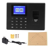 Fingerprint Recognition Voice Broadcast Intelligent Report Generation Attendance Machine, Model: Gold UK Plug