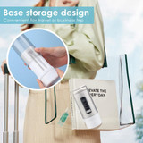 With 4pcs Nozzles Portable Storable Tooth Flosser Smart Teeth Cleaning Instrument Household Teeth Cleaner