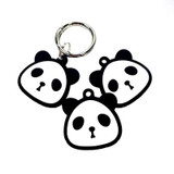 For AirTag Cartoon Panda Model Loss Prevention Silicone Protective Case