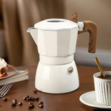 100ml Dual Valve Mocha Pot Espresso Machine Outdoor Coffee Brewing Pot Extraction Tool(Green)