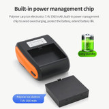 58mm Portable Logistics Takeaway Receipt Bluetooth Thermal Printer(UK Plug)