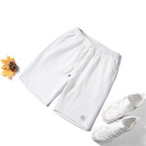 Men Casual Loose Shorts (Color:White Size:XXXL)
