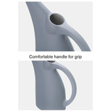 3L Gray Long Spout Watering Can Durable Water Bottles Kettle For Home Flowers Garden Supplies