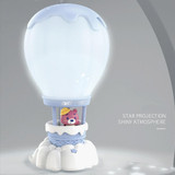 Cartoon Balloon Shape USB Charging Eye Protection LED Night Light Bedroom Reading Table Lamp, Color: Purple