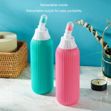 500ml Portable Feminine Washing Instrument Handheld Sanitary Wash Bottle For Pregnant Women, Model: With Valve Pink