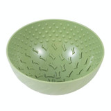 Pet Lick Bowl Dog Cat Bowl Eating Drinking Bowl(Green)