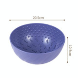 Pet Lick Bowl Dog Cat Bowl Eating Drinking Bowl(Blue)