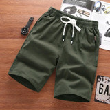 Men Thin Section Sweatpants (Color:Army Green Size:4XL)