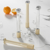 Fruit Pressing And Mashing Hammer Tool Bar Bartenders Plastic Ice Chopper(Milky White)