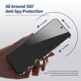 For Samsung Galaxy S23 5G 2pcs ENKAY Hat-Prince 360 Degree Anti-peeping Privacy Full Screen Tempered Glass Film