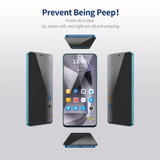 For Samsung Galaxy S24 Ultra 5G 2pcs ENKAY Hat-Prince 360 Degree Anti-peeping Privacy Full Screen Tempered Glass Film