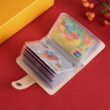 Festive Cartoon Snap-Type Anti-Degaussing Card Holder Lucky Change ID Storage Bag, Color: Make a Fortune