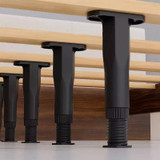 15-28cm Adjustable Underbed Beam Support Holder Retractable Furniture Booster Bracket