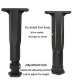 15-28cm Adjustable Underbed Beam Support Holder Retractable Furniture Booster Bracket