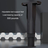 15-28cm Adjustable Underbed Beam Support Holder Retractable Furniture Booster Bracket