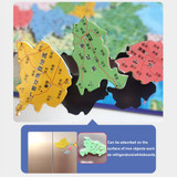 Children Magnetic Map Puzzle Educational Toys, Color: Medium World