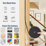 2m 5cm Width 5mm Thickness Foam Strips with Adhesive High Density Foam Closed Cell Tape Seal for Doors and Windows