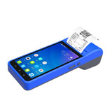 POS-6000 4G Version 1GB+8GB 58mm PDA Handheld 5.5 inch QR Code Android Smart POS Teminal Scanner Printer, UK Plug