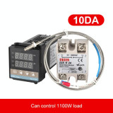 REX-C100 Thermostat + Thermocouple + SSR-10 DA Solid State Module Intelligent Temperature Control Kit