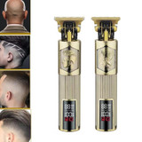 SPORTSMAN SM-677 Digital Display USB Engraved Metal Hairdresser(Handsome Guy)