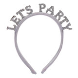 New Year Headband Christmas Party Supplies Letter Headwear(LETS PARTY)