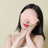 Strong Blackout Soft Relieve Fatigue Eye Protection Skin-friendly Breathable Elasticity Washable Eye Mask, Size: M(Black)