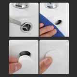 20pcs Universal Wash Basin Overflow Hole Push-type Plug Cap(22-24mm)