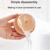 Facial Cleanser And Shower Gel Foamer Fast Foaming Cleansing Bottle(White)