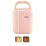 3 In 1 YIDPU Multifunctional Family Breakfast Maker Light Diet Sandwich Waffle Baker, CN Plug(Pink)