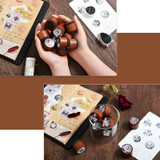 Round Wooden Stamps Vintage DIY Handbook Multifunctional Decorative Stamps, Style: Night Search