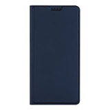 For Xiaomi Redmi Note 13 Pro+ 5G DUX DUCIS Skin Pro Series Flip Leather Phone Case(Blue)