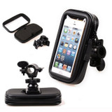 Extra Large 6.3 inch Bicycle Universal Waterproof Bag Mountain Bike Cell Phone Navigation Holder