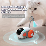 Remote Control Intelligent Dual Mode Electric Gravity Running Car Cat Toys(Blue)
