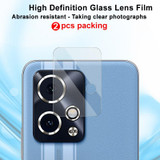 For Honor 90 GT 2 PCS/Set IMAK HD Glass Rear Camera Lens Film