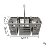 For Siemens / Bosch Dishwasher Accessories Knife And Fork Storage And Organizing Basket