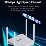 COMFAST CF-N1 V2  300Mbps WIFI4 Wireless Router With 1 Wan + 4 Lan RJ45 Ports